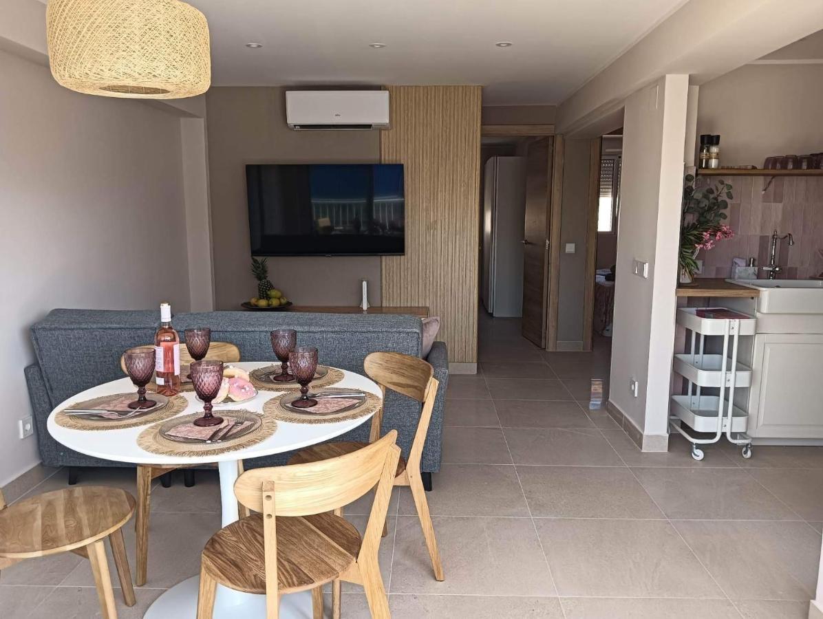 Apartamento Alejandro Gandia Playa Con Vistas Al Mar, Parking! Playa de Gandia Kültér fotó