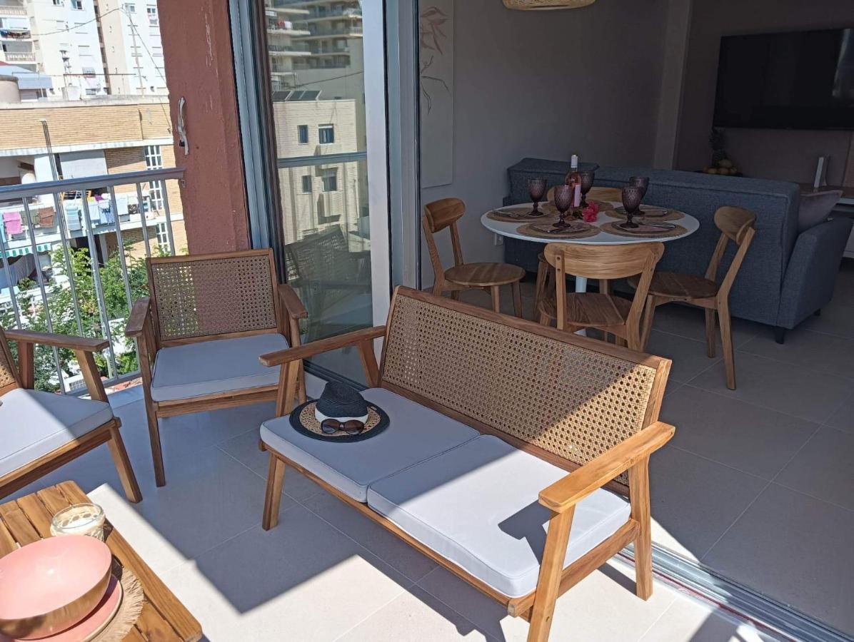 Apartamento Alejandro Gandia Playa Con Vistas Al Mar, Parking! Playa de Gandia Kültér fotó