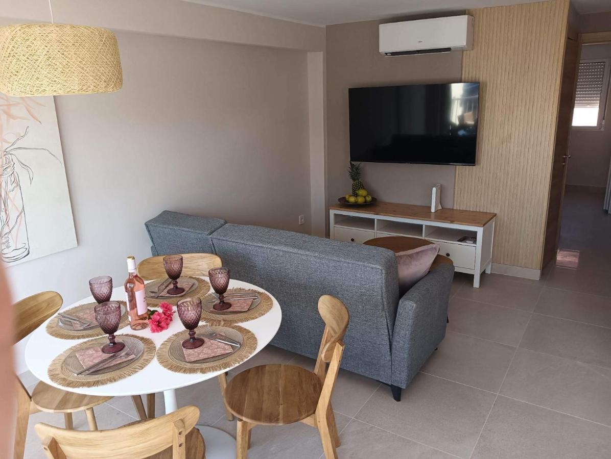 Apartamento Alejandro Gandia Playa Con Vistas Al Mar, Parking! Playa de Gandia Kültér fotó