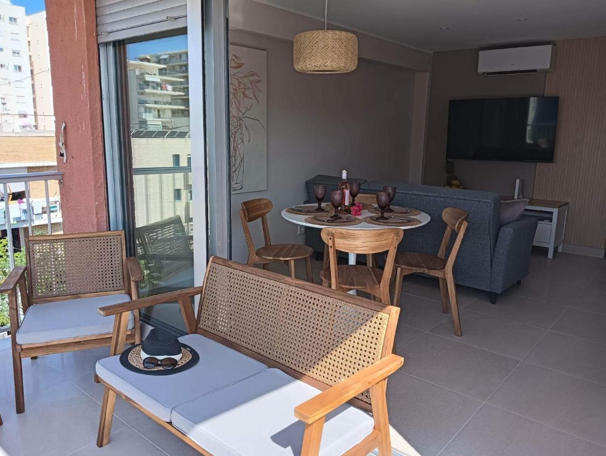 Apartamento Alejandro Gandia Playa Con Vistas Al Mar, Parking! Playa de Gandia Kültér fotó